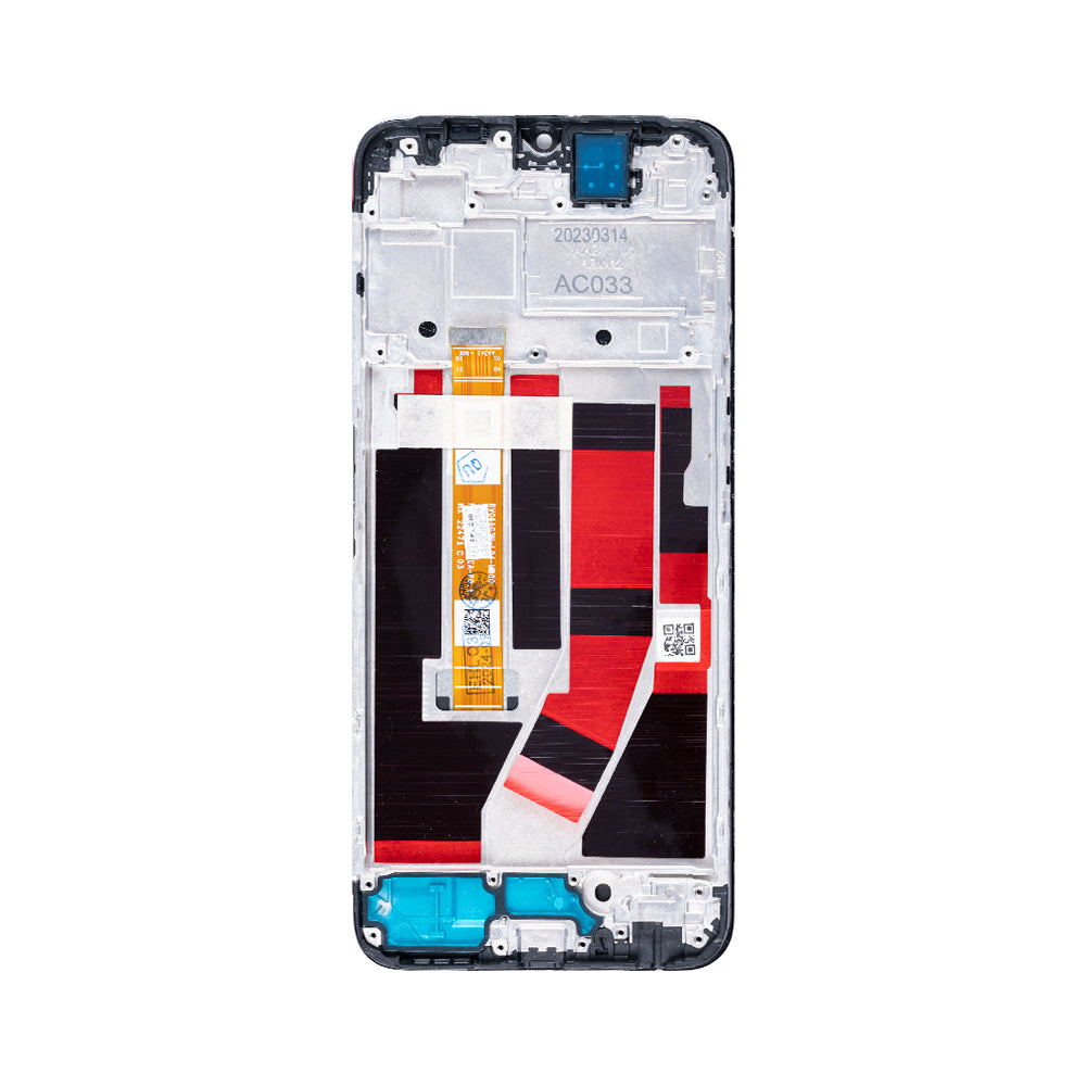 Oppo A77 4G,A57S CPH2385, OnePlus Nord N20 SE CPH2469 Display And Digitizer With Frame Black Service Pack
