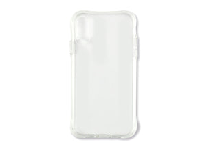 Rixus For iPhone XR 6.1 Anti-Burst Case Transparent