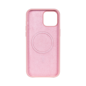 Rixus For iPhone 14 Soft TPU Phone Case With MagSafe Pink