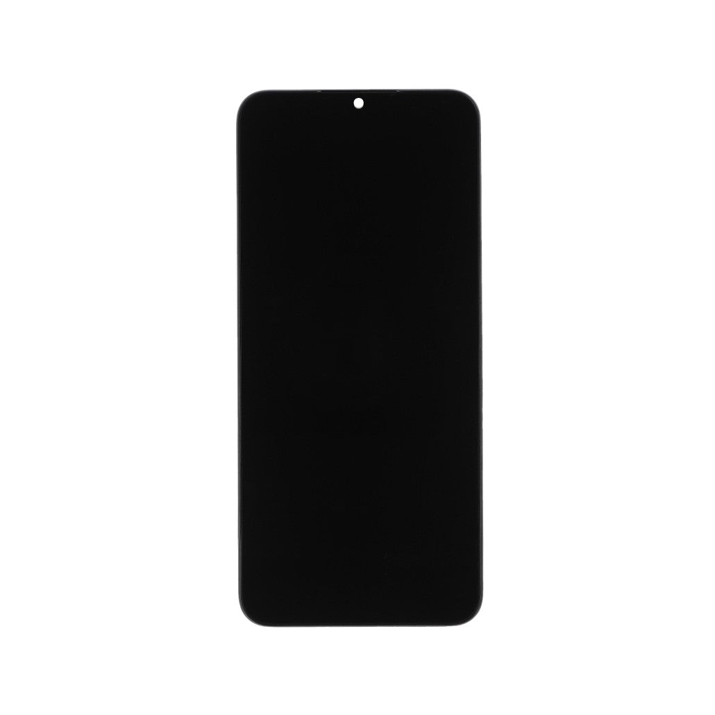 Realme C33 RMX3624 Display And Digitizer With Frame Black Service Pack
