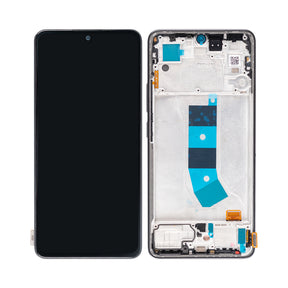 Xiaomi Redmi Note 13 4G Display And Digitizer With Frame Midnight Black Compatible