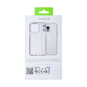 Rixus For iPhone 12 Pro Max Armor-X Anti Shock Case Transparent