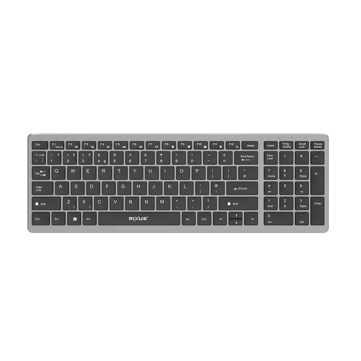 Rixus RXWK02 Universal Ultra-Thin Bluetooth Keyboard