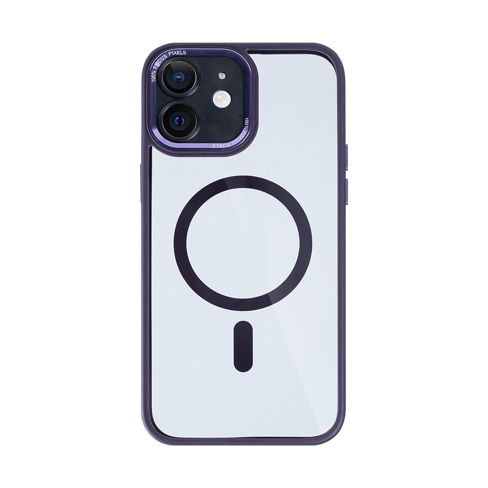 Rixus Classic 04 Case With MagSafe For iPhone 11 Purple