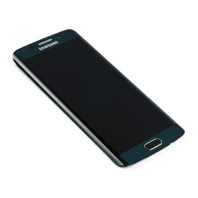 Samsung Galaxy S6 Edge G925F Display And Digitizer Complete Green Emerald Service Pack