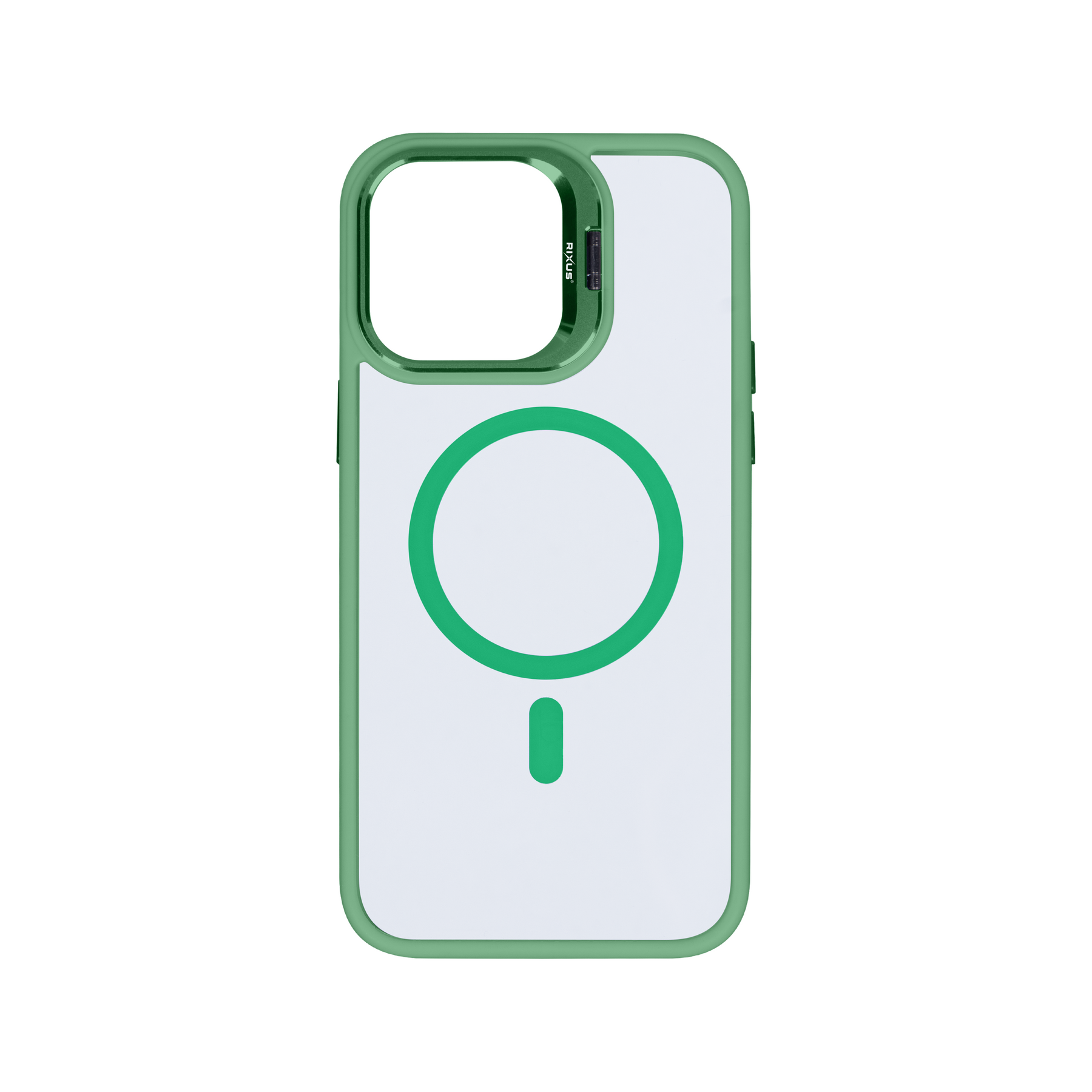 Rixus Classic 03 Case With MagSafe For iPhone 15 Plus Light Green