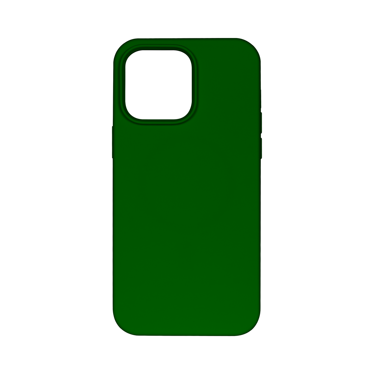 Rixus For iPhone 15 Pro Max Soft TPU Phone Case Dark Green