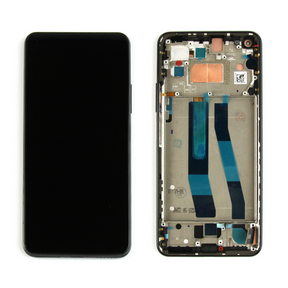 Xiaomi Mi 11 Lite Display And Digitizer With Frame Boba Black Service Pack