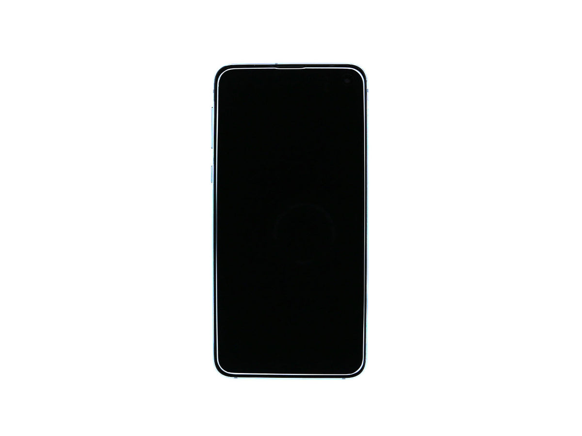 Samsung Galaxy S10e G970F Display And Digitizer With Frame Prism Blue Service Pack