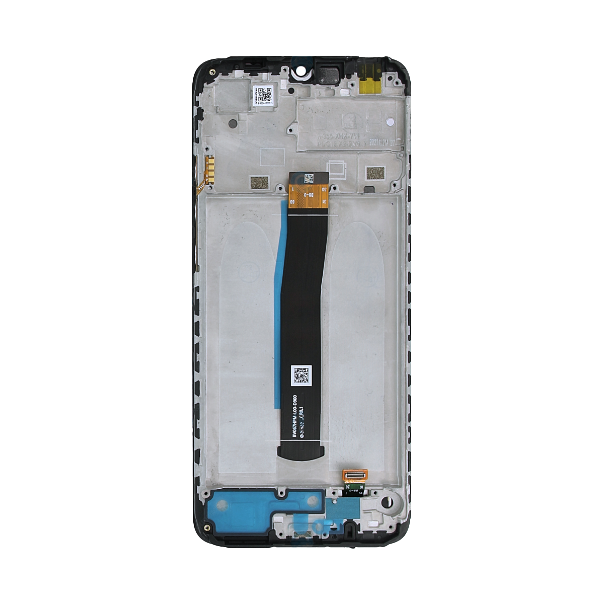 Xiaomi Redmi 10C Display And Digitizer With Frame Graphite Gray Service Pack