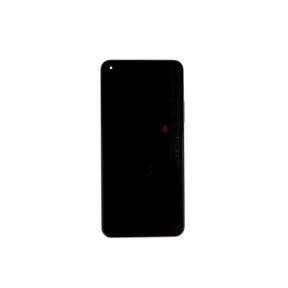 Xiaomi Mi 11 Lite Display And Digitizer With Frame Peach Pink Service Pack