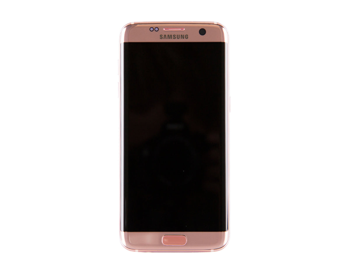 Samsung Galaxy S7 Edge G935F Display and Digitizer Complete Pink Gold Service Pack