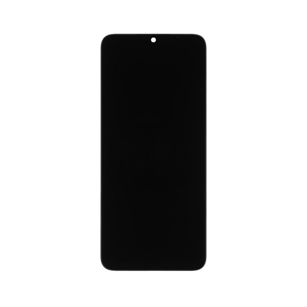 Xiaomi Redmi 12C Display And Digitizer With Frame Black Service Pack