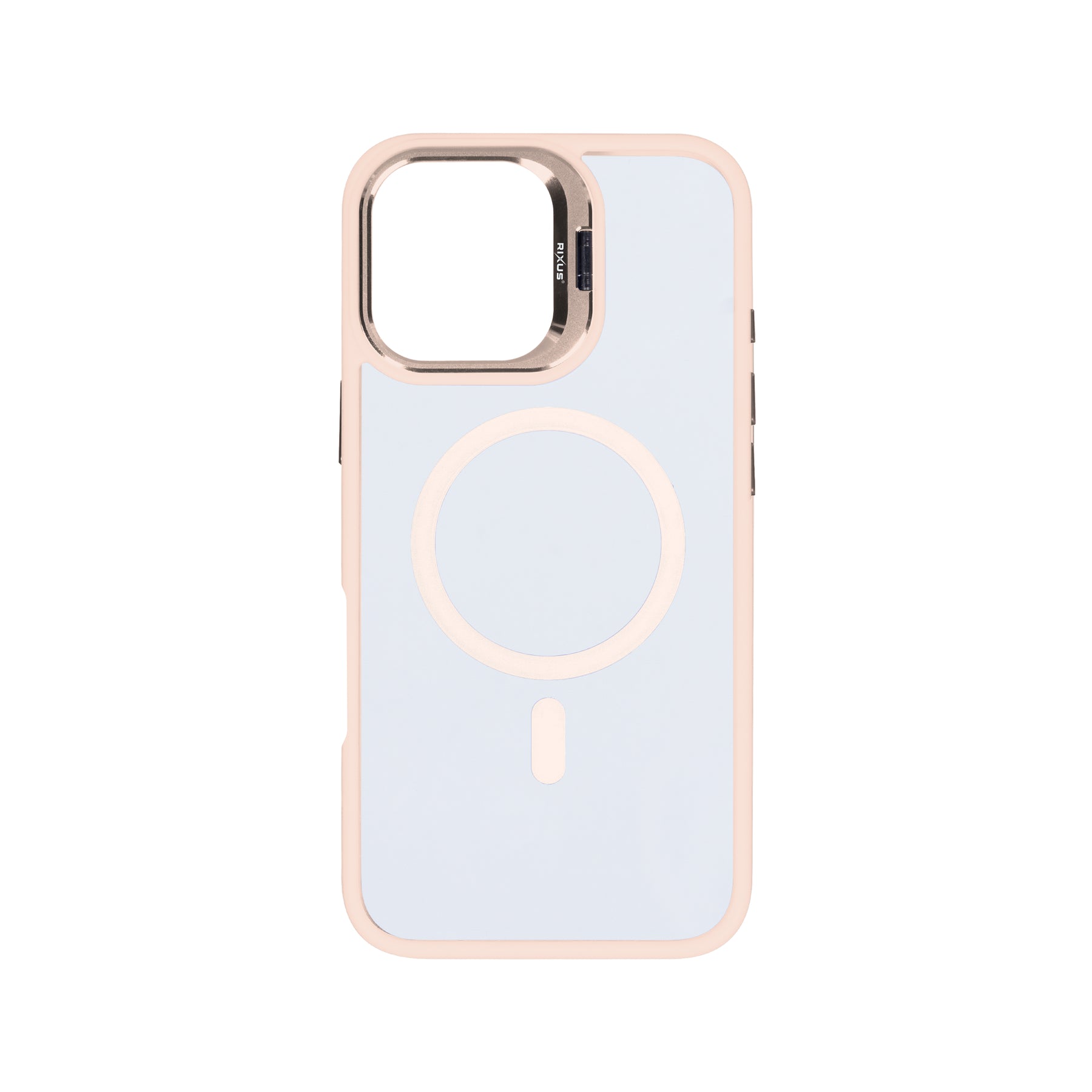 Rixus Classic 03 Case With MagSafe For iPhone 16 Plus Light Pink