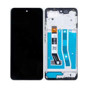 Motorola Moto G54, G54 Power Display And Digitizer With Frame Black Service Pack