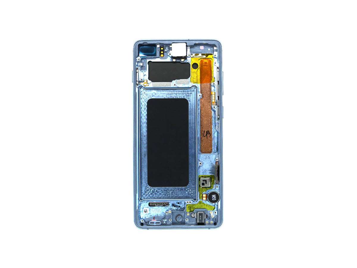 Samsung Galaxy S10 Plus G975F Display And Digitizer Complete Prism Blue Service Pack