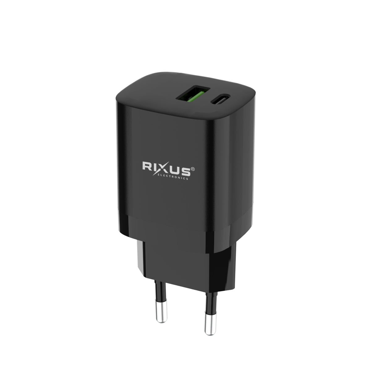 Rixus RX95 Fast Charging Adapter 30W Black