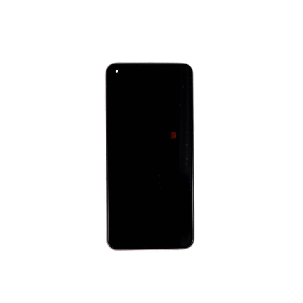 Xiaomi Mi 11 Lite Display And Digitizer With Frame Peach Pink Service Pack