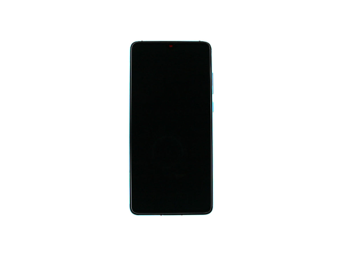 Huawei P30 (ELE-L29, ELE-L09) Display And Digitizer Complete Aurora Blue Service Pack