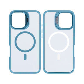 Rixus Classic 03 Case With MagSafe For iPhone 16 Plus Light Blue