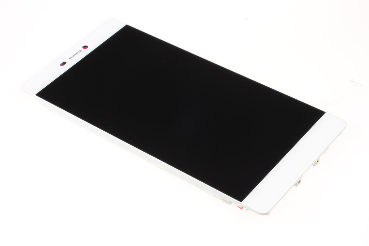 Huawei Ascend P8 Display and Digitizer With Frame White Compatible