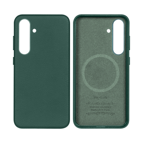 Rixus Classic 02 Case With MagSafe For Samsung Galaxy S24 Plus S926B Green