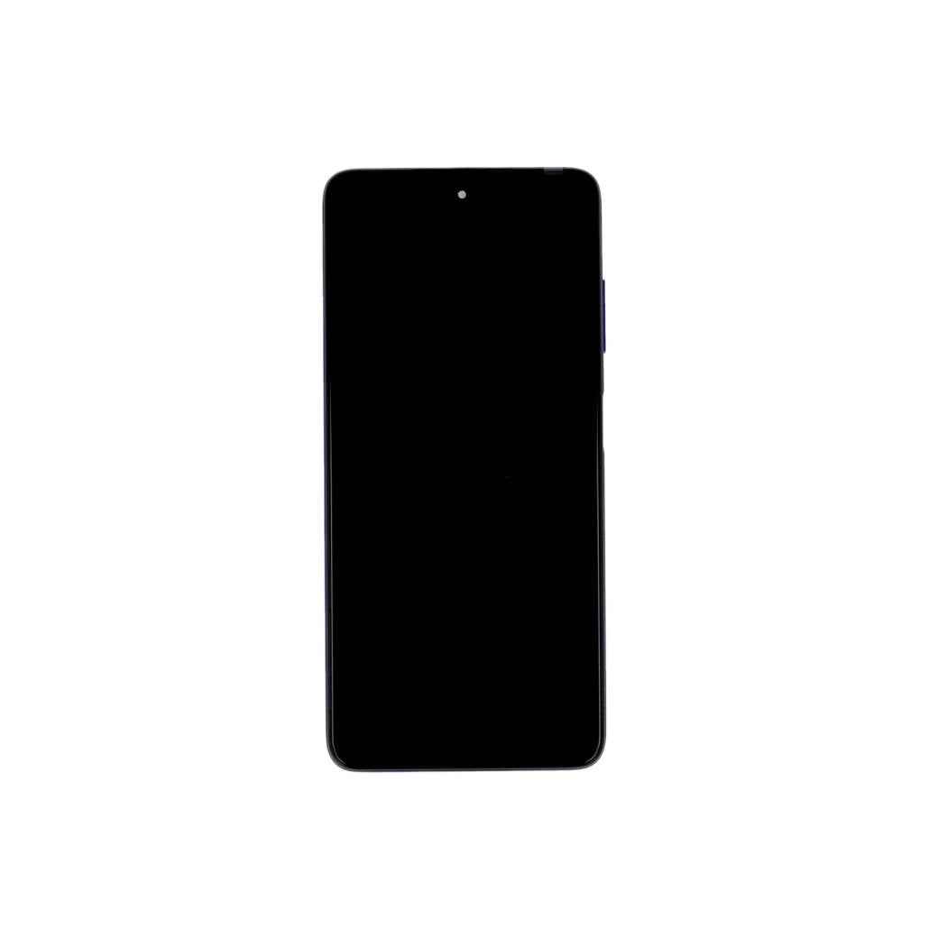 Xiaomi Poco X3 NFC Display And Digitizer With Frame Cobalt Blue Service Pack