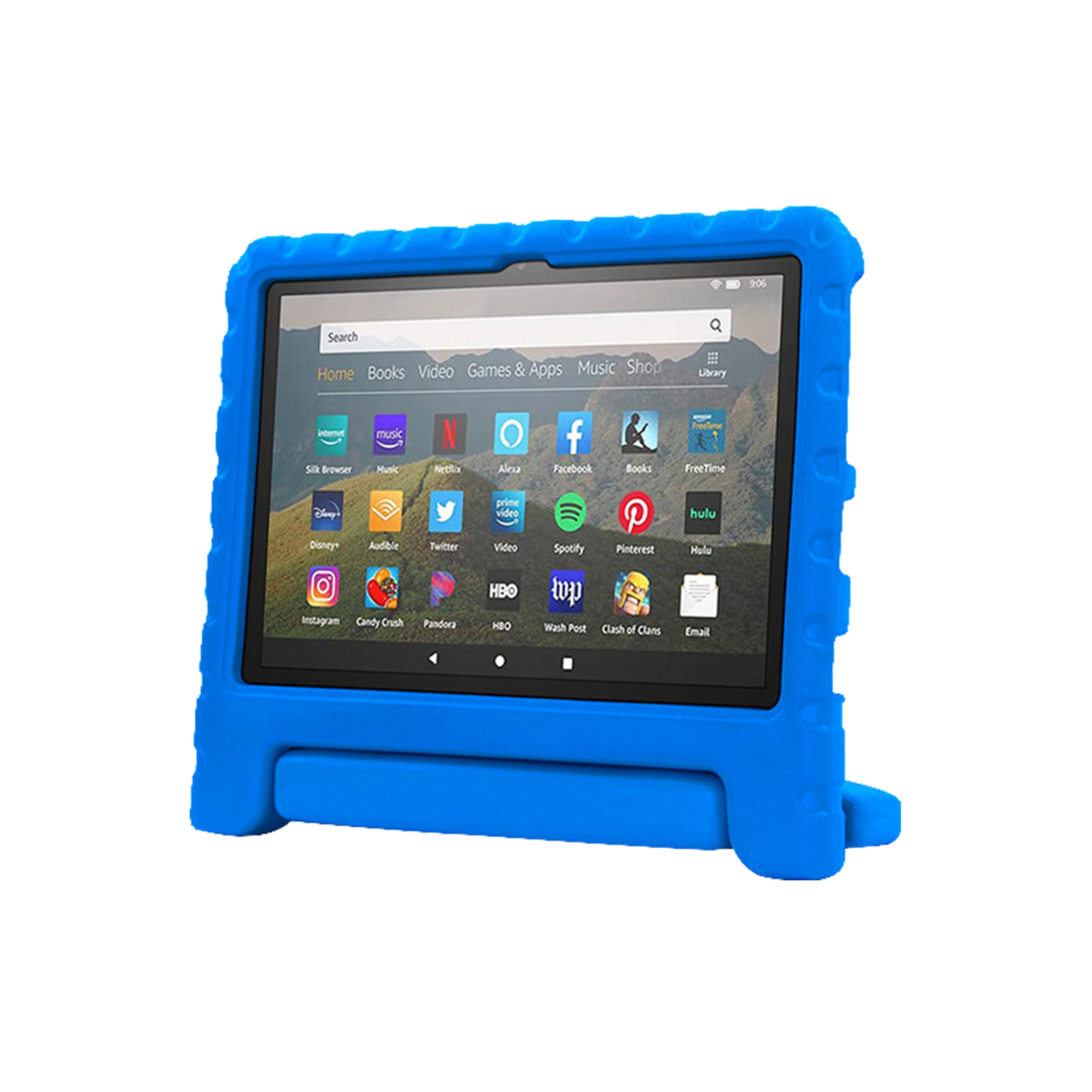 Rixus RXTC06 For iPad Mini 6, 8.3 Tablet Kids Case Blue