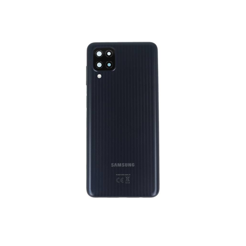 Samsung Galaxy M12 M127F Back Cover Black (+Lens)