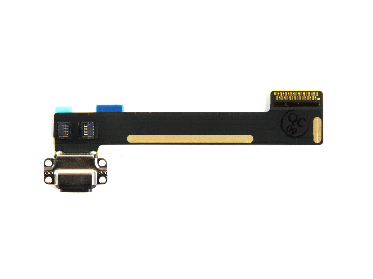 For iPad Mini 4 (2015), Mini 5 (2019) System Connector Flex Black