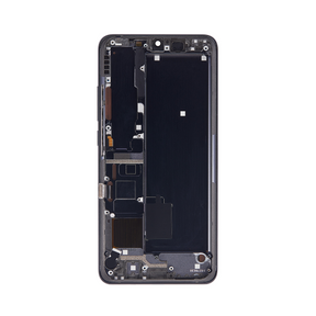 Xiaomi Mi Note 10, Mi Note 10 Pro Display And Digitizer With Frame Midnight Black Service Pack