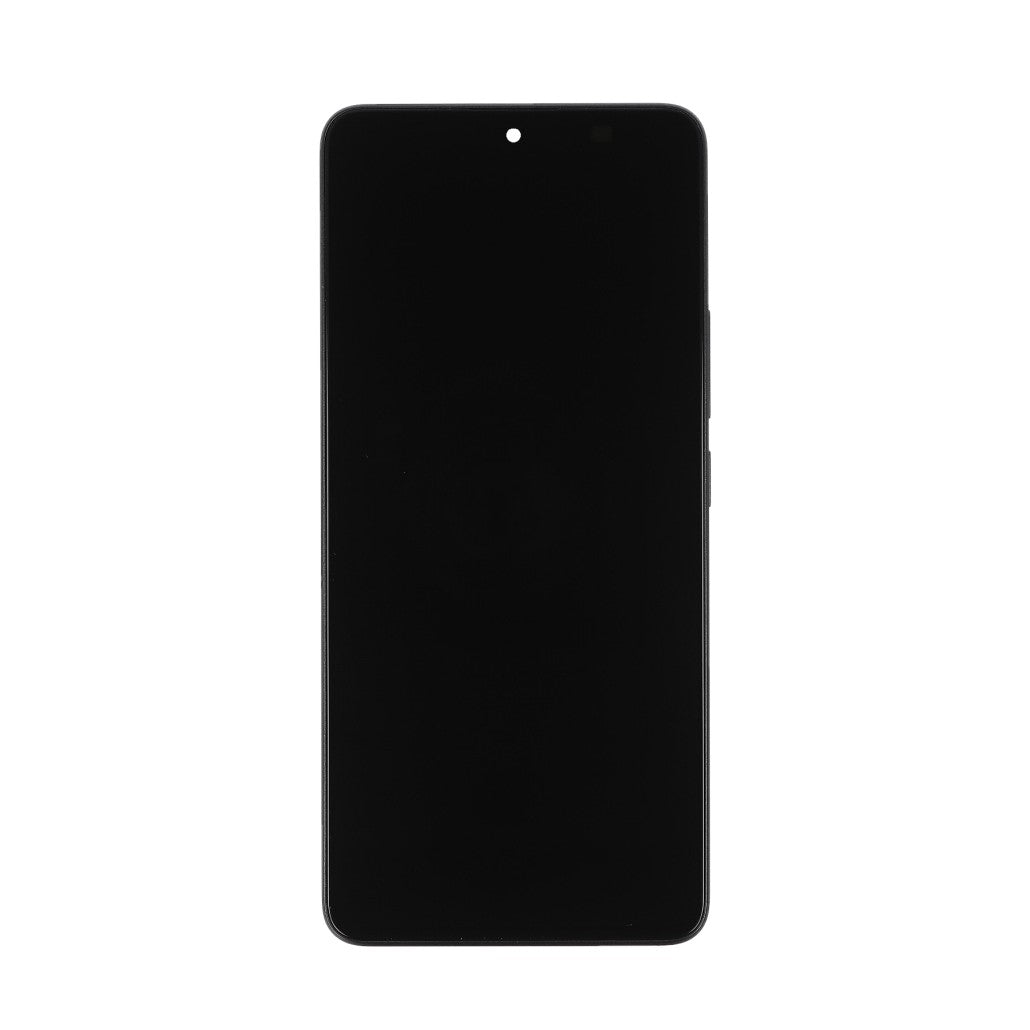 Xiaomi Redmi Note 13 Pro 5G Display And Digitizer With Frame Black Service Pack