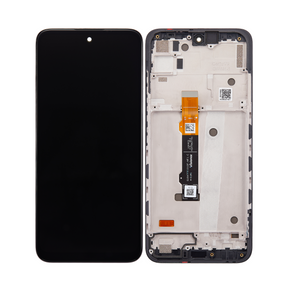 Motorola Moto G71 5G XT2169 Display And Digitizer With Frame Black Service Pack