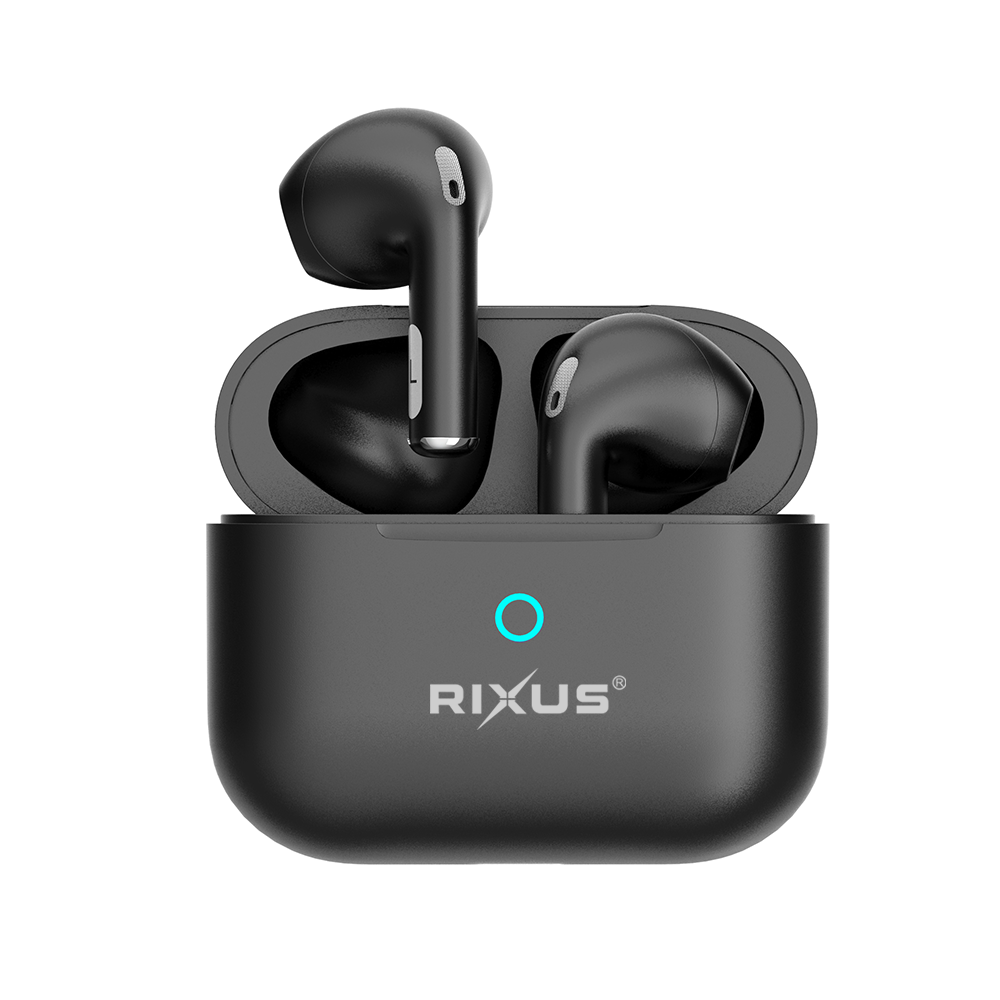 Rixus RXBH28 HIFI Sound Earbuds Wireless Headset Black