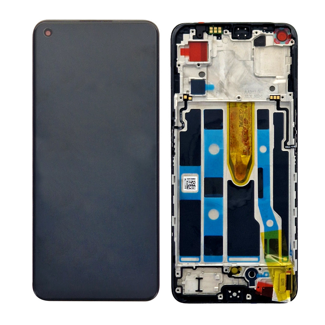 Oppo Find X5 Lite CPH2371, Reno 7 5G CPH2371 Display And Digitizer With Frame Black OEM