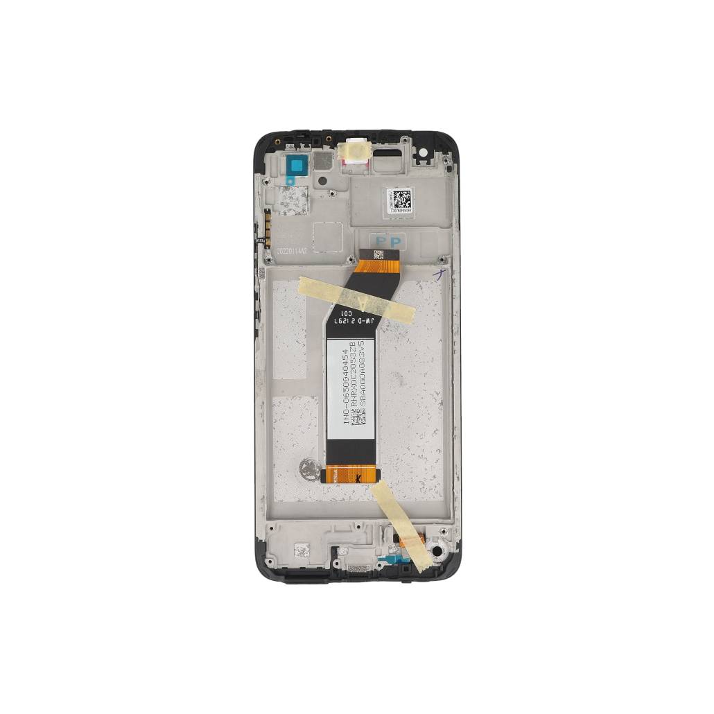 Xiaomi Redmi 10 (2021) Display And Digitizer With Frame Carbon Gray Service Pack