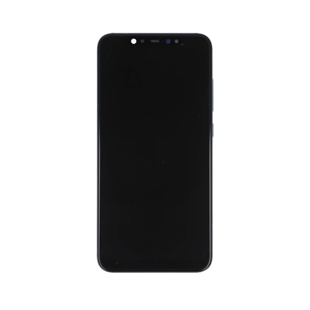 Xiaomi Mi 8 Display And Digitizer With Frame Blue Service Pack
