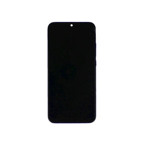 Xiaomi Redmi 7 Display And Digitizer With Frame Blue Service Pack