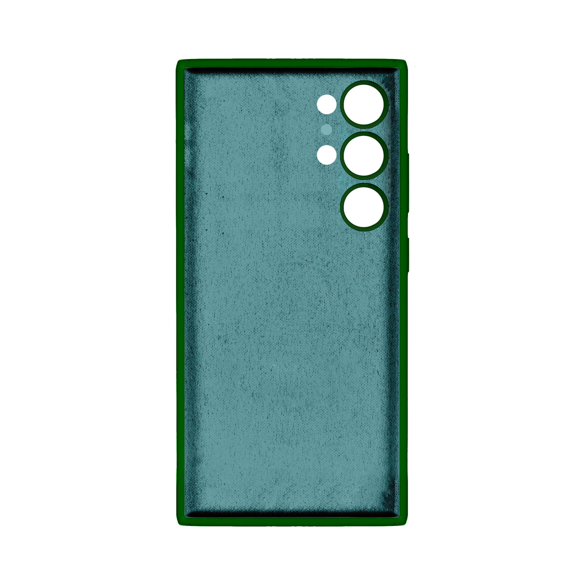 Rixus For Samsung Galaxy S24 Ultra 5G S928B Soft TPU Phone Case Dark Green