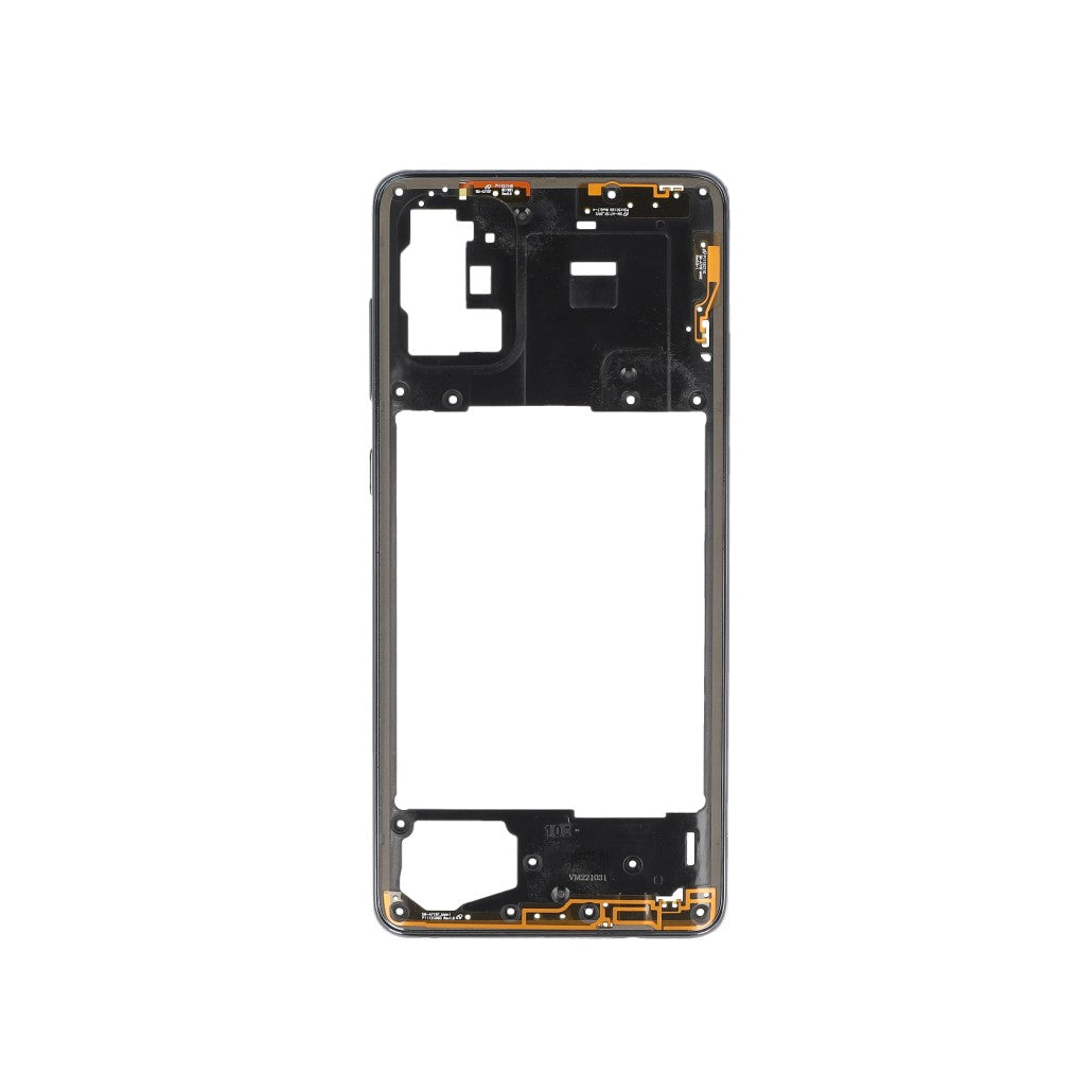 Samsung Galaxy A71 A715F Middle Frame Prism Crush Black