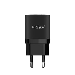 Rixus RX95 Fast Charging Adapter 30W Black