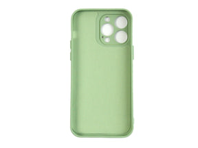 Rixus For iPhone 11 Pro Max Soft TPU Phone Case Matcha