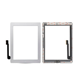 For iPad 3, iPad 4 (2012) Digitizer White OEM