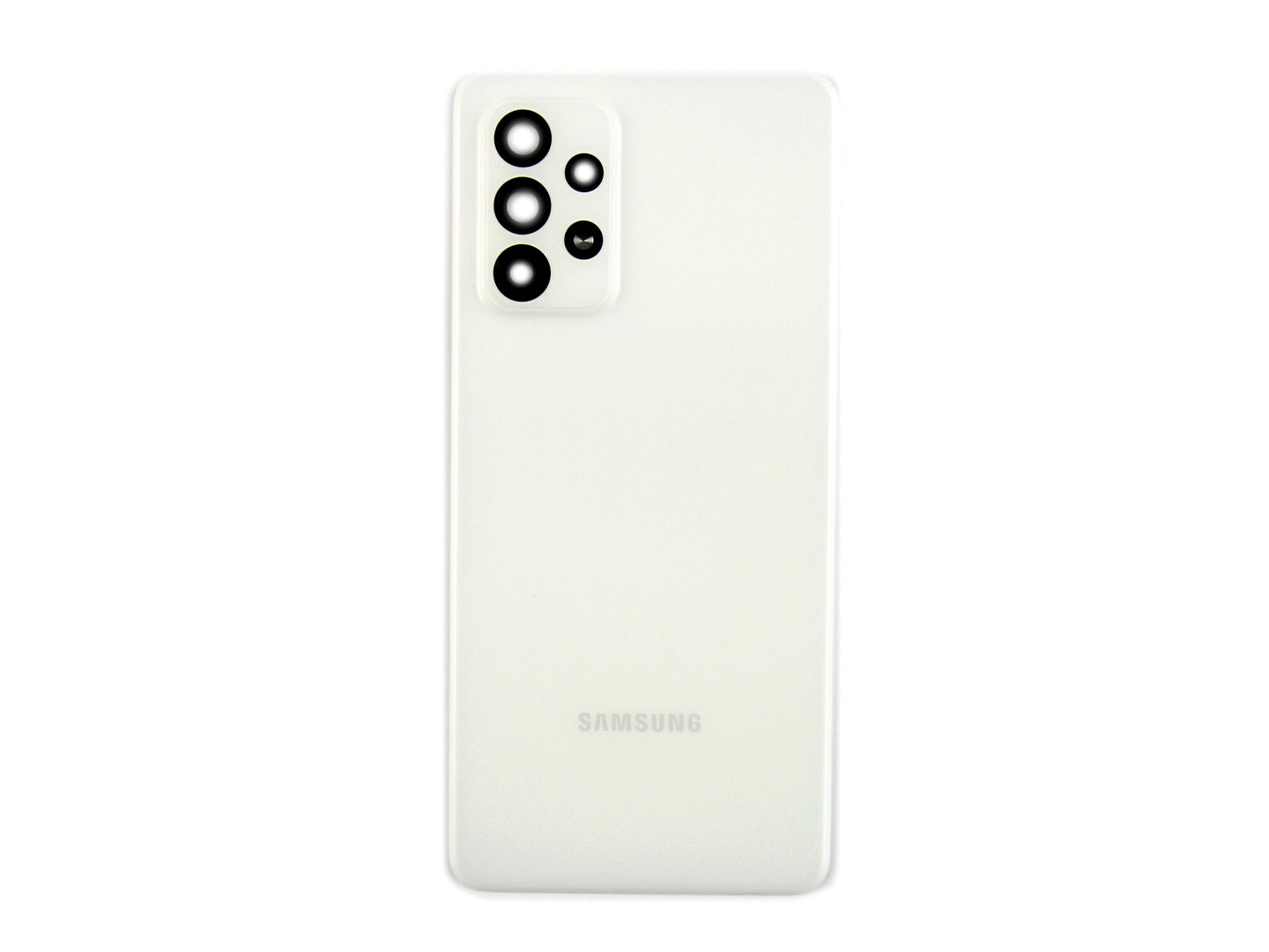 Samsung Galaxy A52 A525F,A526B, A52s A528B Back Cover Awesome White (+Lens)