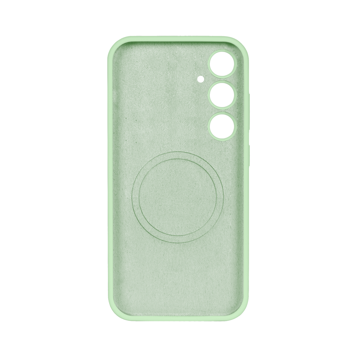 Rixus For Samsung Galaxy S24 5G S921B Soft TPU Phone Case With MagSafe Matcha