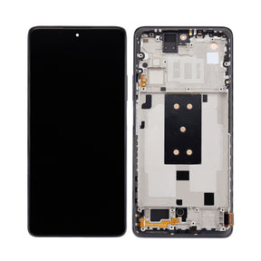 Xiaomi 11T, 11T Pro Display And Digitizer With Frame Meteorite Grey Service Pack