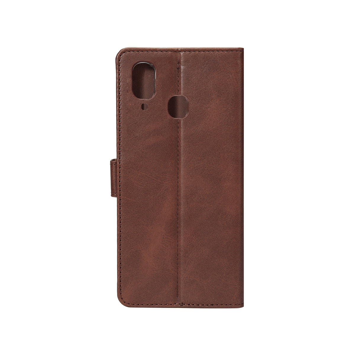 Rixus Bookcase For Samsung Galaxy A20e A202F Brown