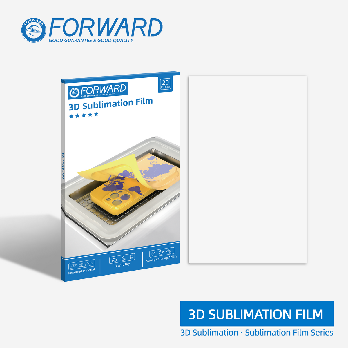 Forward FW-S-01F 3D Sublimation Film (20 pcs)