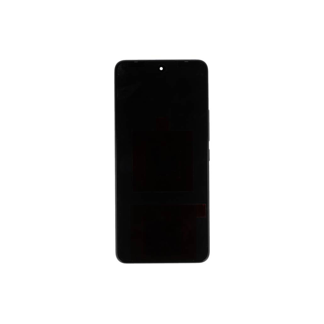 Xiaomi 12 Lite Display And Digitizer With Frame Black Service Pack