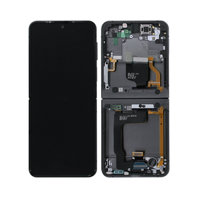 Samsung Galaxy Z Flip4 F721B Display And Digitizer With Frame Graphite Service Pack